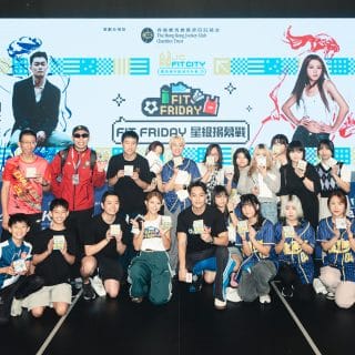 胡子彤 X Gao@Collar 與市民大玩運動遊戲 送自己一個Fit Friday 「輸贏無所謂，享受最實際」｜體嘢報道